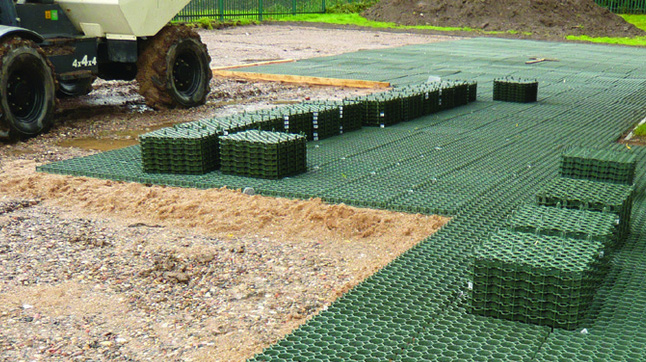 Ground Reinforcement Ecogrid Plastic Porous Paving Grid EL30-1 Square Metre 